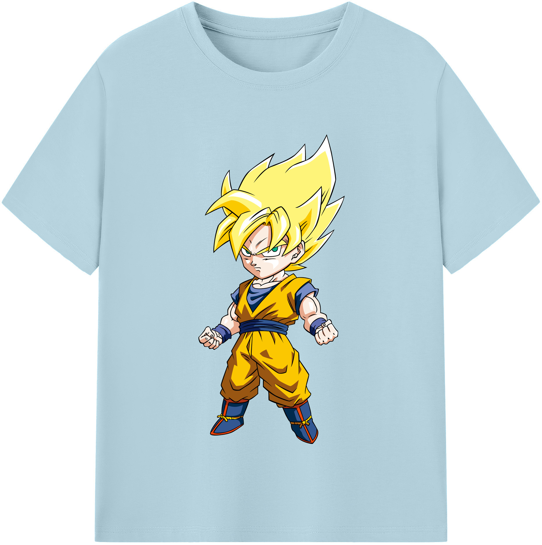 （画像用） ドラゴンボール 孫悟空（そん ごくう）Son Goku カカロット DRAGON BALL Kakarotto 綿100％半袖Tシャツ（フロントプリント）